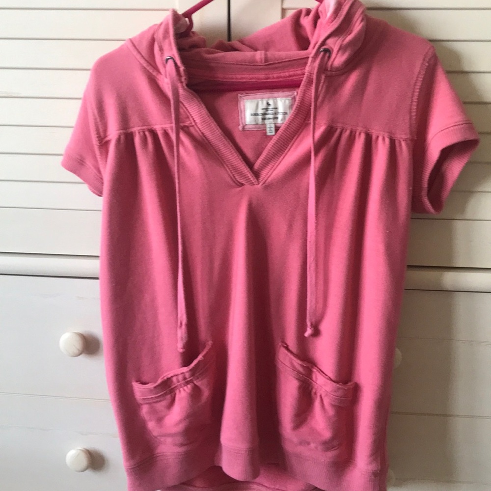 Short sleeve abercrombie hoodie